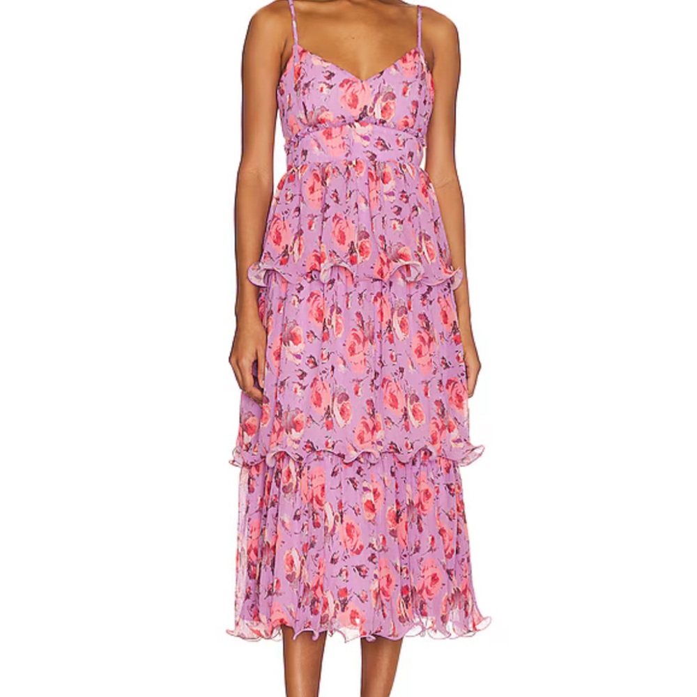 LIKELY Adriana Dress in Orchid Multi Size 2 REVOLVE LIKE NEW